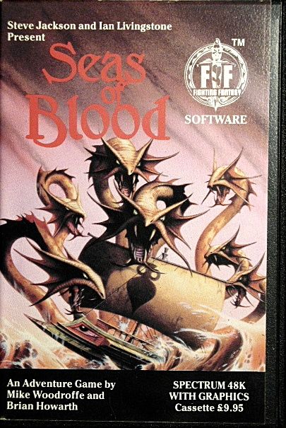 Front Cover for Seas of Blood (ZX Spectrum)