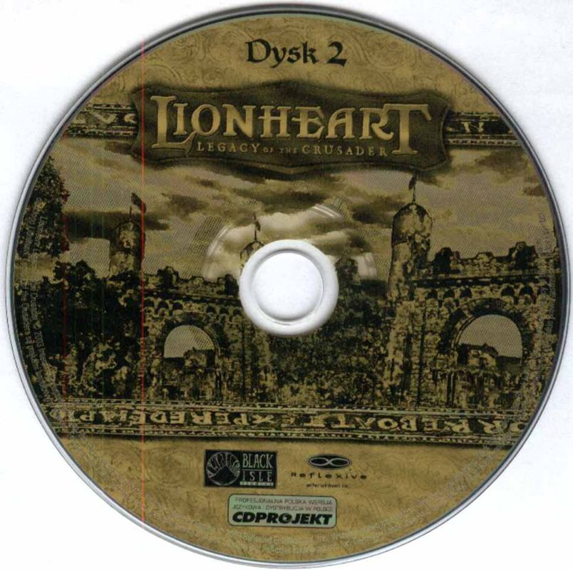 Media for Lionheart: Legacy of the Crusader (Windows): Disc 2