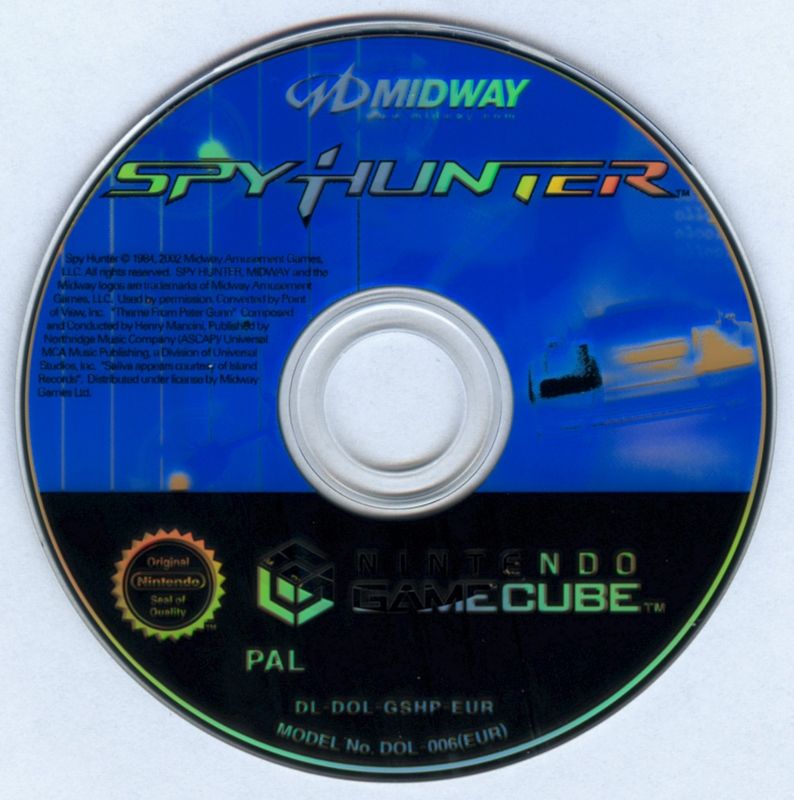 Spy Hunter cover or packaging material - MobyGames