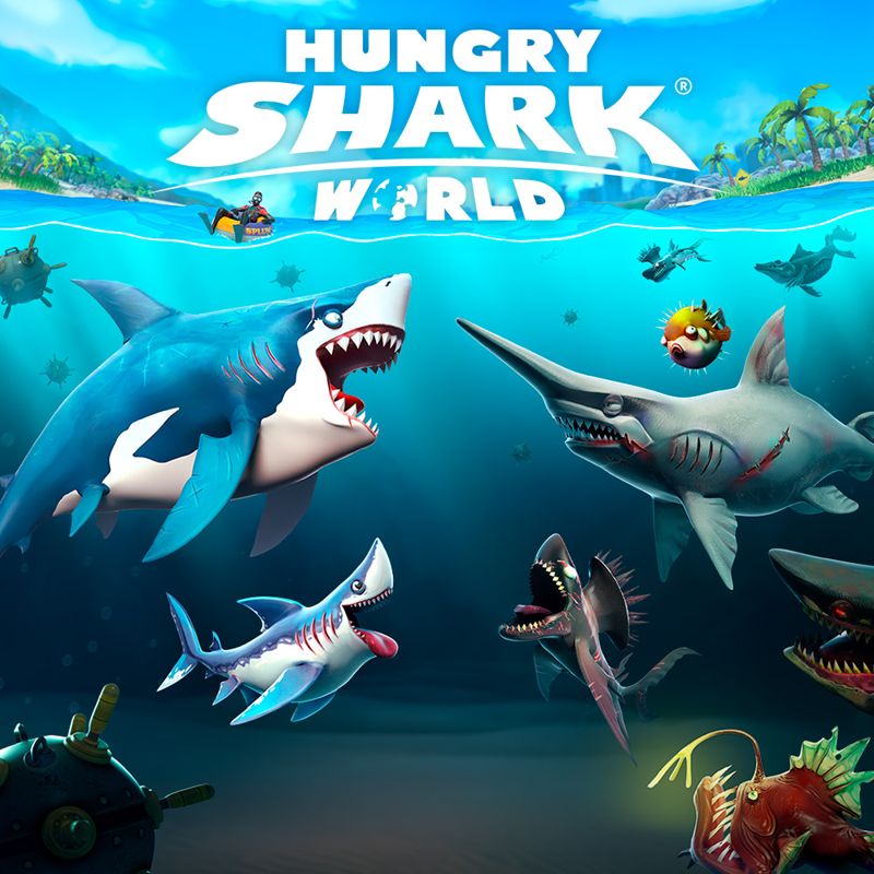 Front Cover for Hungry Shark: World (Nintendo Switch) (download release)