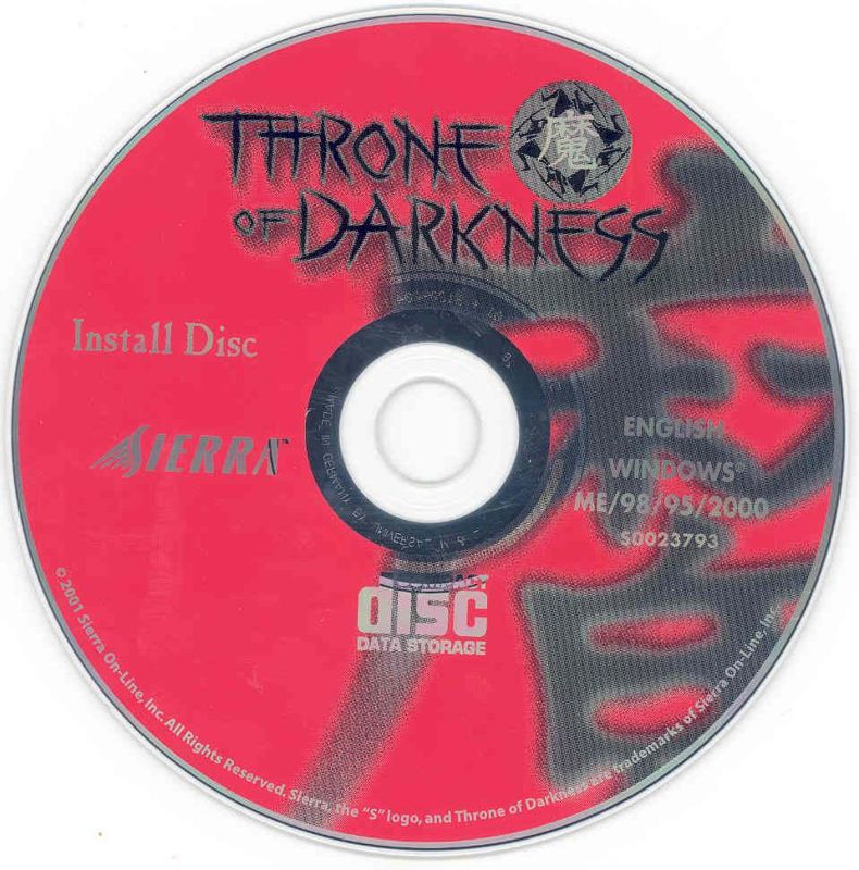 Media for Throne of Darkness (Windows): Disc 1