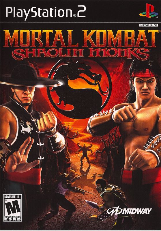Front Cover for Mortal Kombat: Shaolin Monks (PlayStation 2)