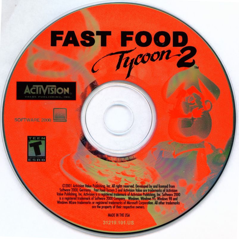 Media for Fast Food Tycoon 2 (Windows)