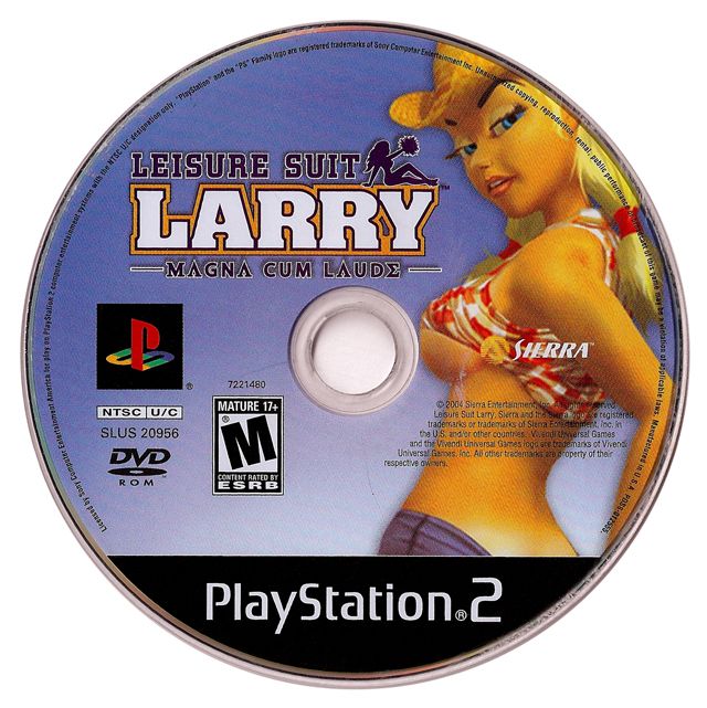 Media for Leisure Suit Larry: Magna Cum Laude (PlayStation 2)