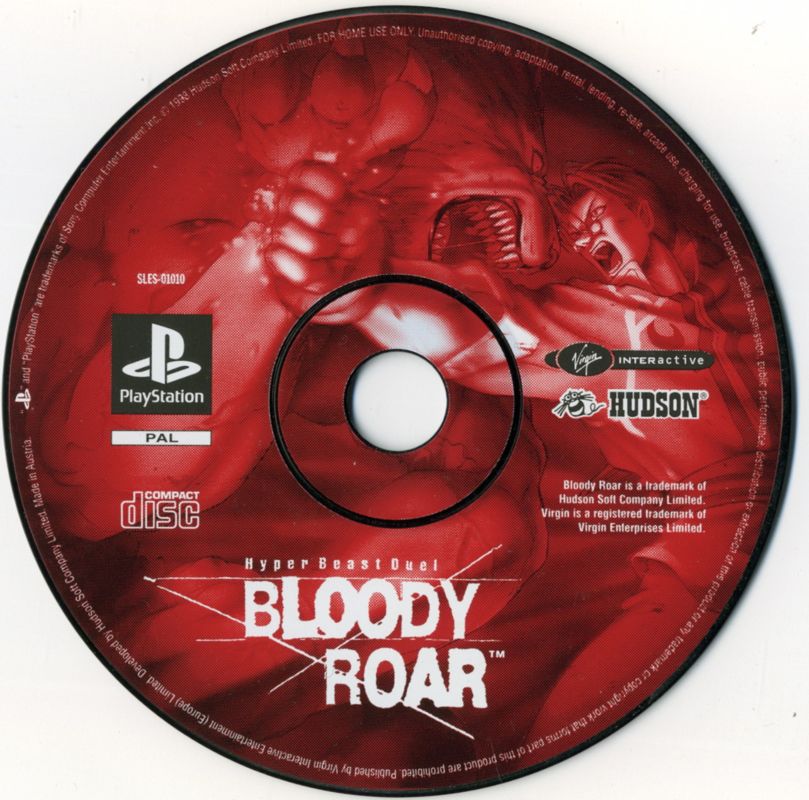 Bloody Roar cover or packaging material - MobyGames