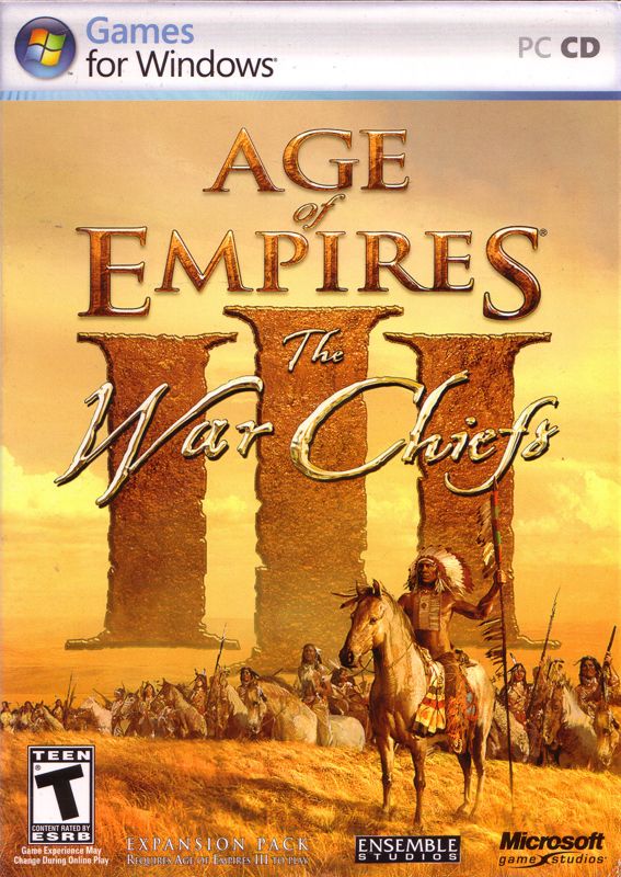 Front Cover for Age of Empires III: The WarChiefs (Windows)