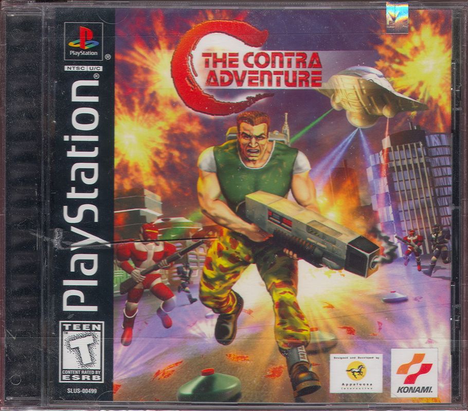 Front Cover for C: The Contra Adventure (PlayStation)