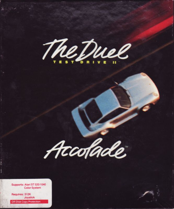 Front Cover for The Duel: Test Drive II (Atari ST)