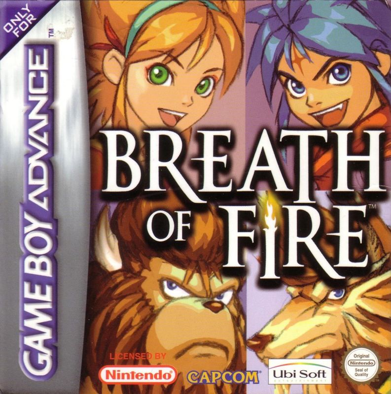 Front Cover for Breath of Fire (Game Boy Advance)
