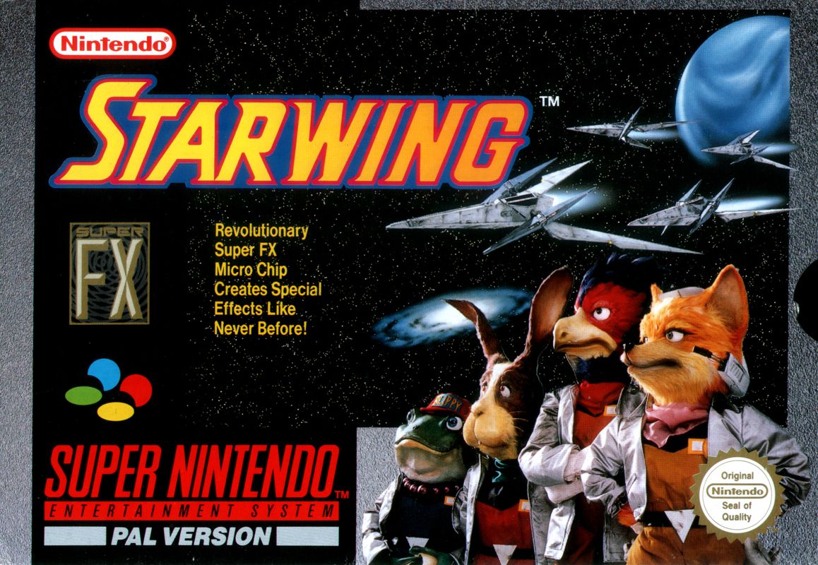 Front Cover for Star Fox (SNES)