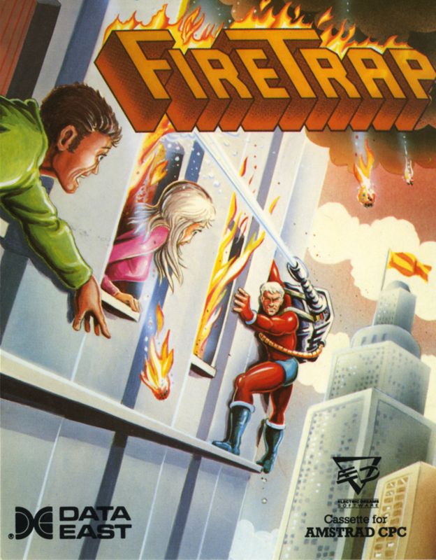 Front Cover for FireTrap (Amstrad CPC)