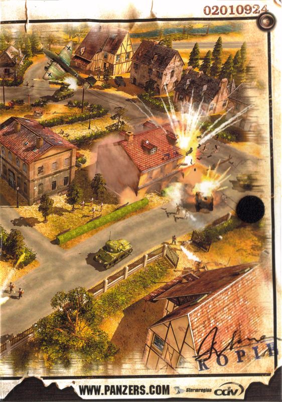 Inside Cover for Codename: Panzers - Phase One (Windows): Right Flap