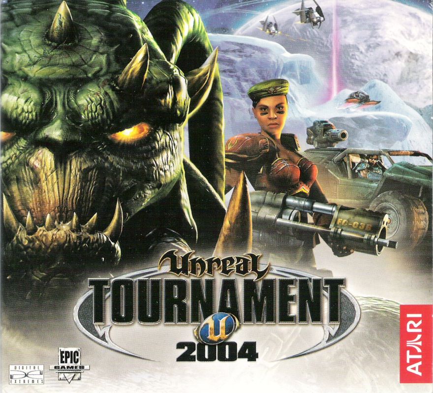 Other for Unreal Tournament 2004 (Linux and Windows): CD Holder - Front Cover