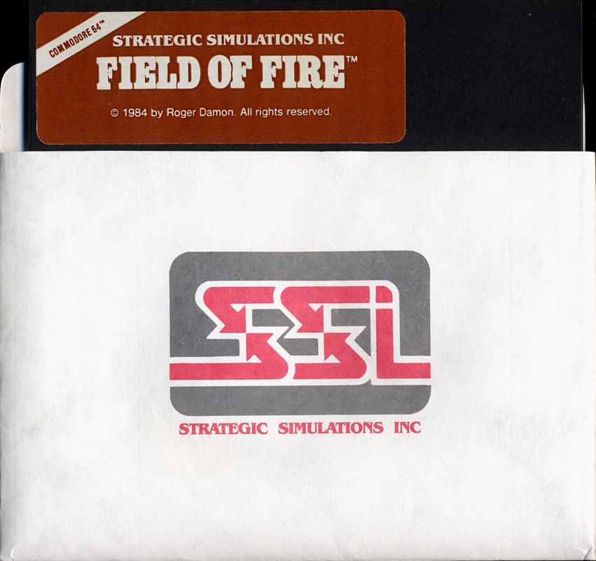 Media for Field of Fire (Commodore 64)