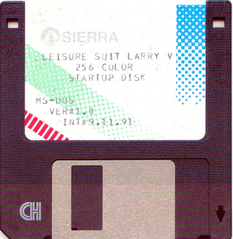 Media for Leisure Suit Larry 5: Passionate Patti Does a Little Undercover Work (DOS) (3.5" disk release): Disk 1/8