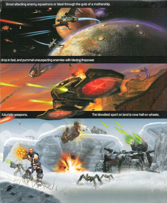 Inside Cover for Unreal Tournament 2004 (Linux and Windows): Right