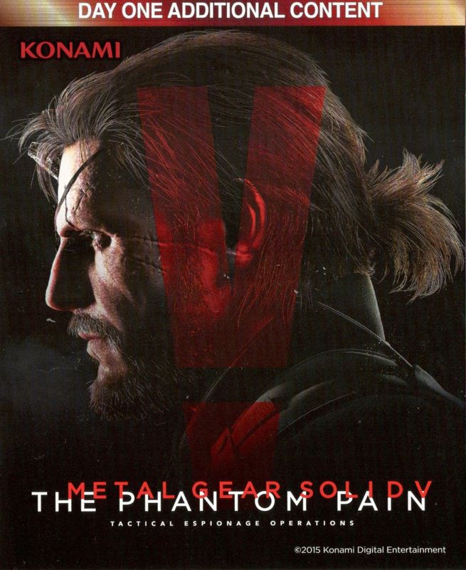 Other for Metal Gear Solid V: The Phantom Pain (Collector's Edition) (PlayStation 4): Day One Additional Content - Front
