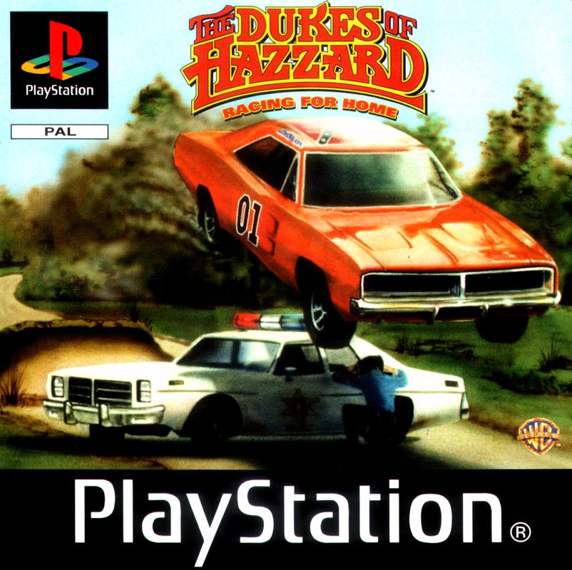 Front Cover for The Dukes of Hazzard: Racing for Home (PlayStation)