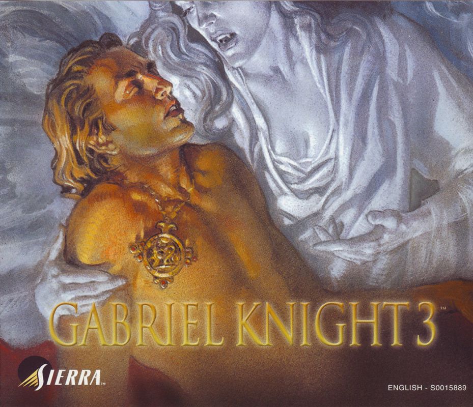 Other for Gabriel Knight 3: Blood of the Sacred, Blood of the Damned (Windows): Jewel Case - Front