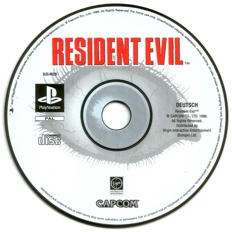 Media for Resident Evil (PlayStation)