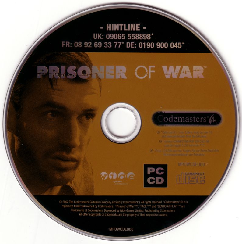 Media for Prisoner of War: World War II (Windows)