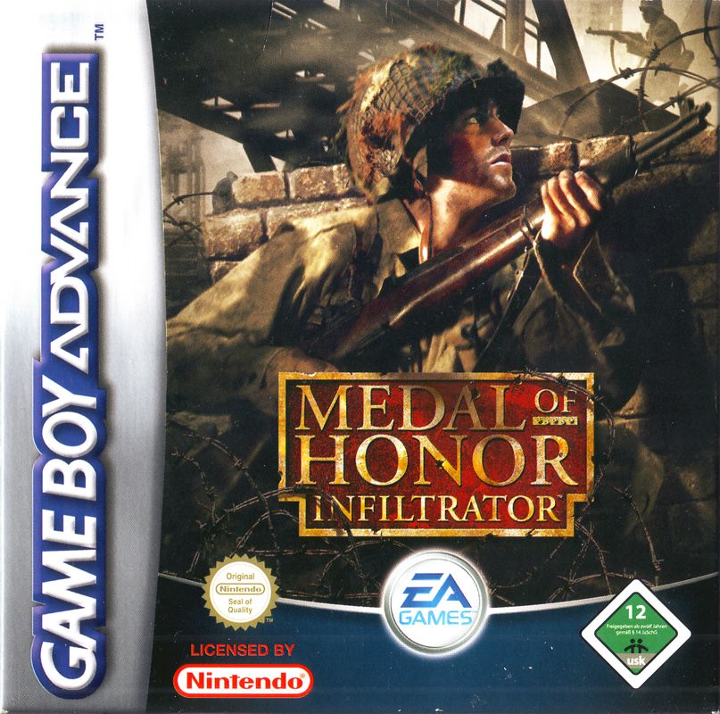 Front Cover for Medal of Honor: Infiltrator (Game Boy Advance)