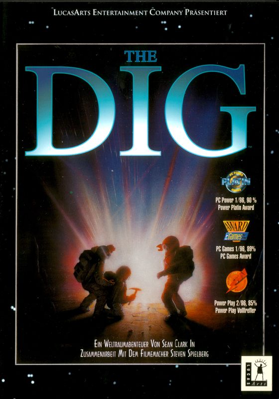 Front Cover for The Dig (DOS)