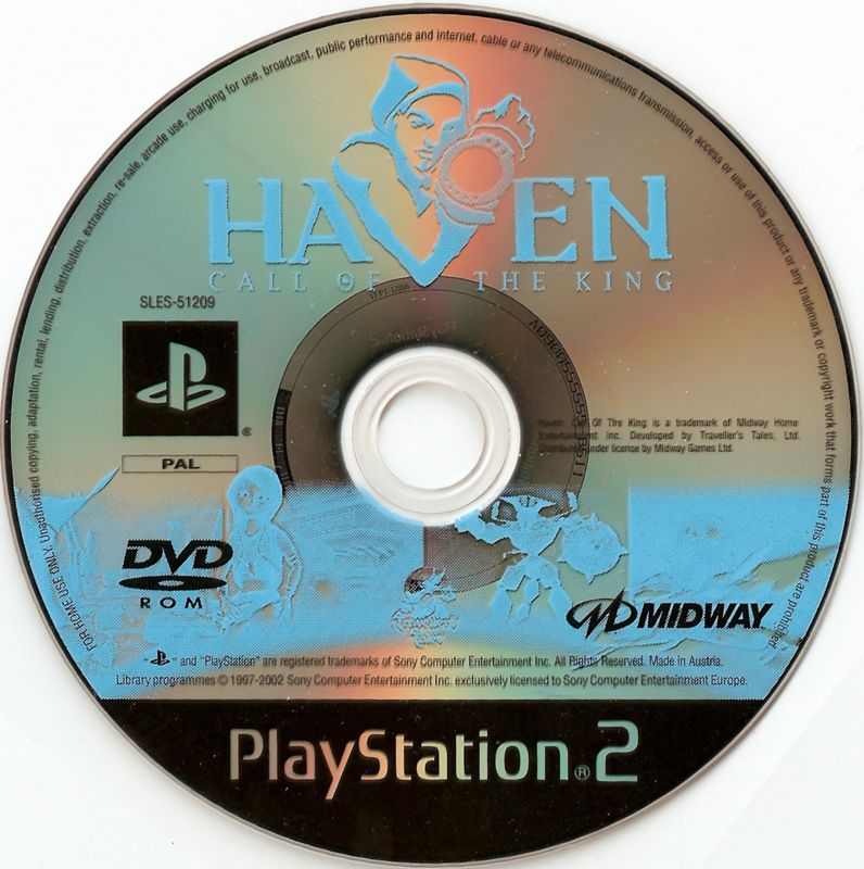 Media for Haven: Call of the King (PlayStation 2)