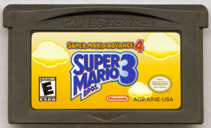 Media for Super Mario Advance 4: Super Mario Bros. 3 (Game Boy Advance) (Wal-Mart only release with five bonus e-cards)