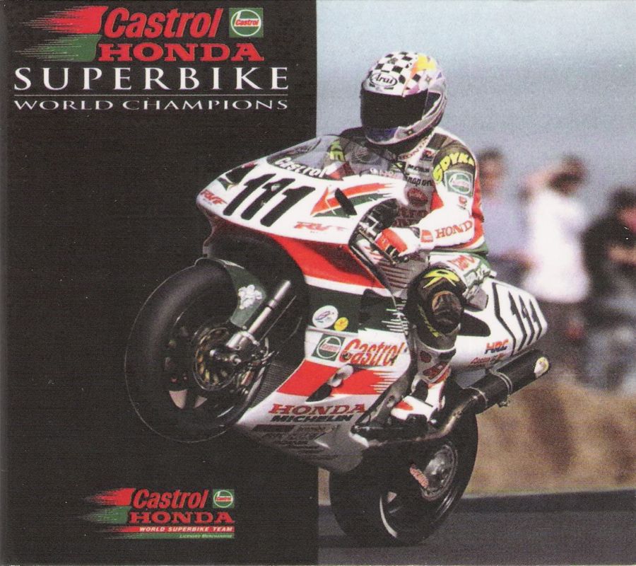Front Cover for Castrol Honda Superbike World Champions (Windows) (incite PC Games release)