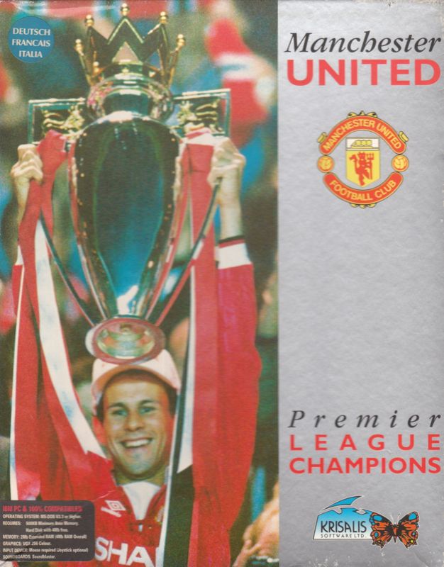 Front Cover for Manchester United Premier League Champions (DOS)