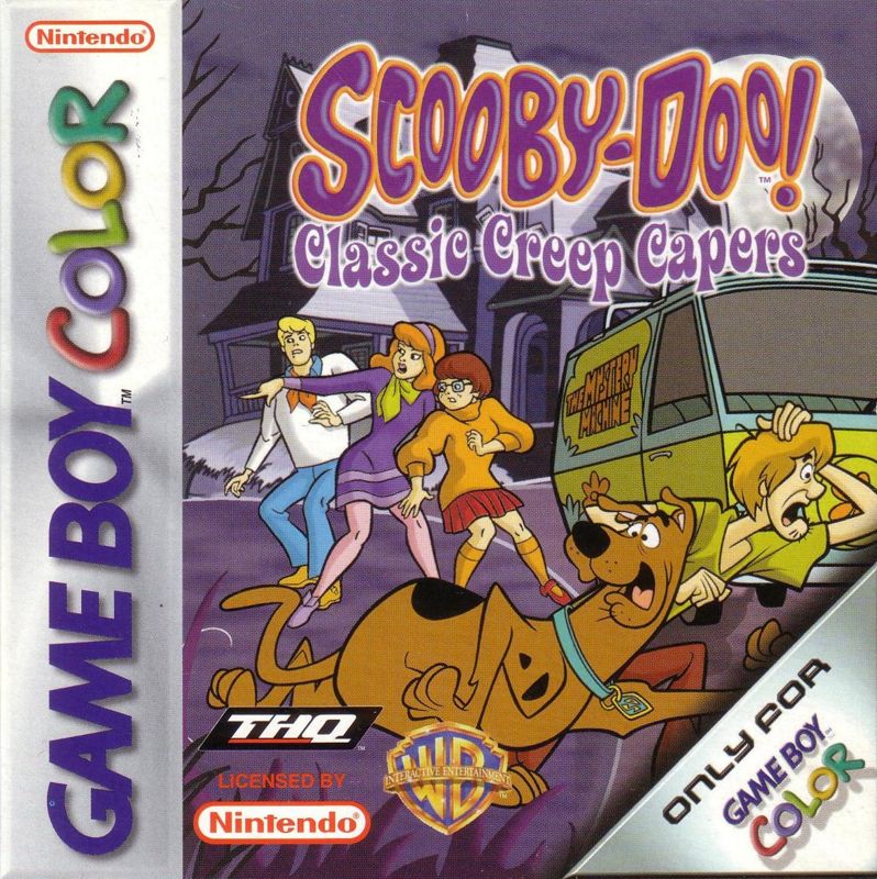 Front Cover for Scooby-Doo!: Classic Creep Capers (Game Boy Color)