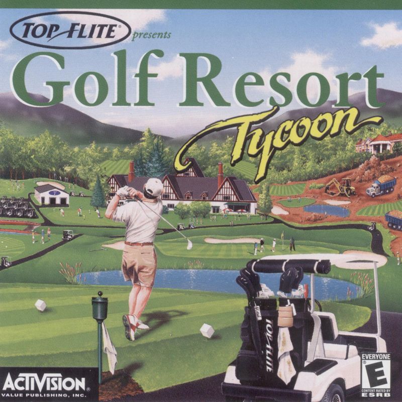 Other for Golf Resort Tycoon (Windows): Jewel Case - Front
