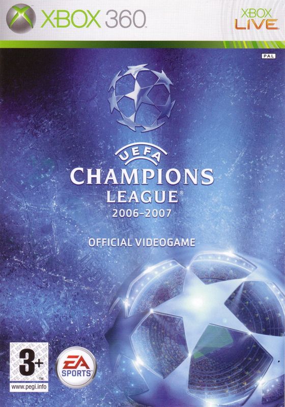 Front Cover for UEFA Champions League 2006-2007 (Xbox 360)