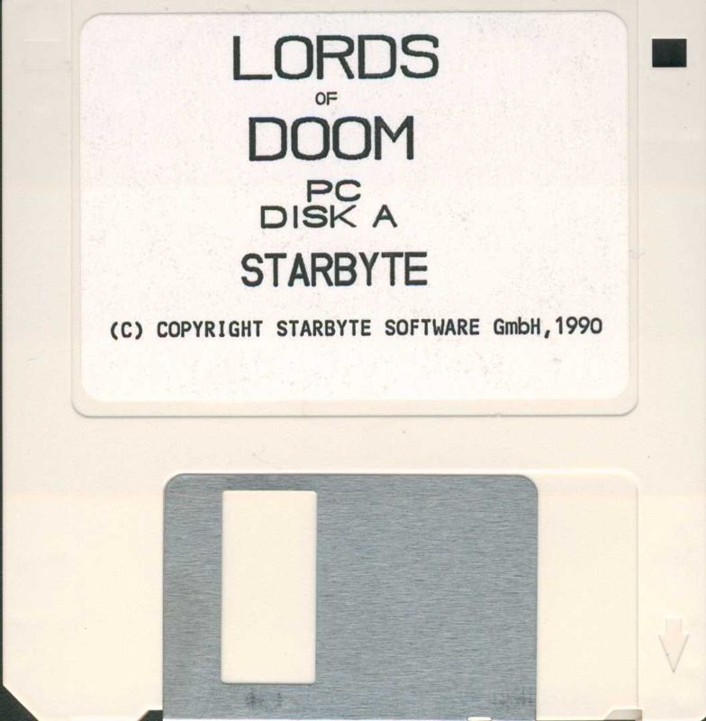 Media for Lords of Doom (DOS): Disk 1/2