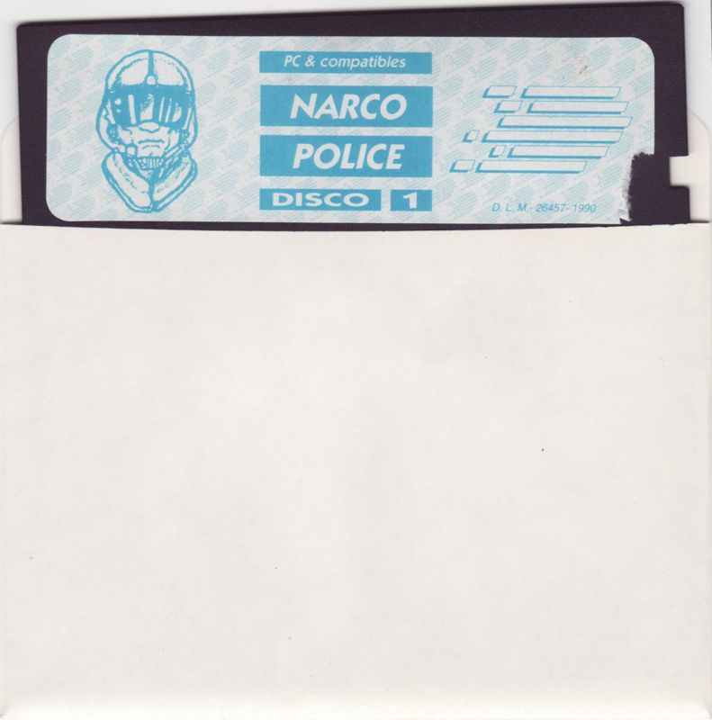 Media for Narco Police (DOS): Disk 1/2