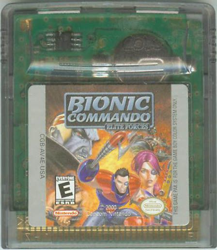 Media for Bionic Commando: Elite Forces (Game Boy Color)