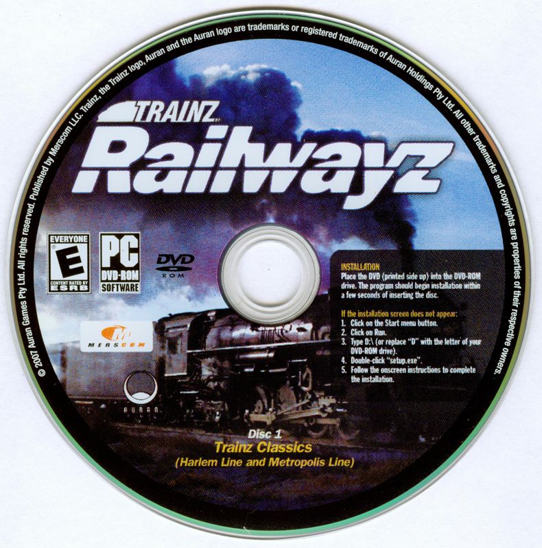 Trainz Railwayz cover or packaging material - MobyGames
