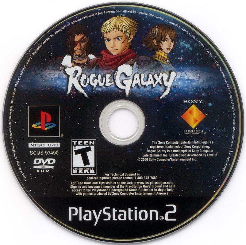 Media for Rogue Galaxy (PlayStation 2)