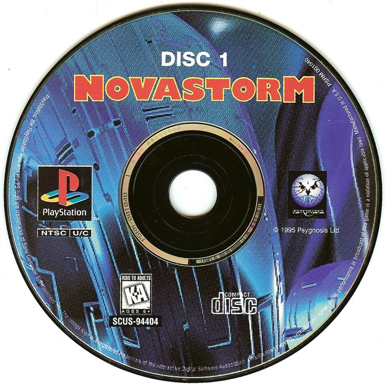 Media for Novastorm (PlayStation): Disc 1/2