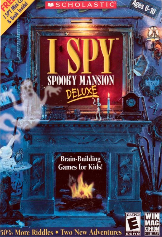Front Cover for I Spy Spooky Mansion: Deluxe (Macintosh and Windows)