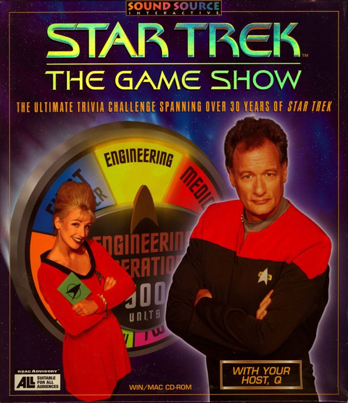 Front Cover for Star Trek: The Game Show (Macintosh and Windows)