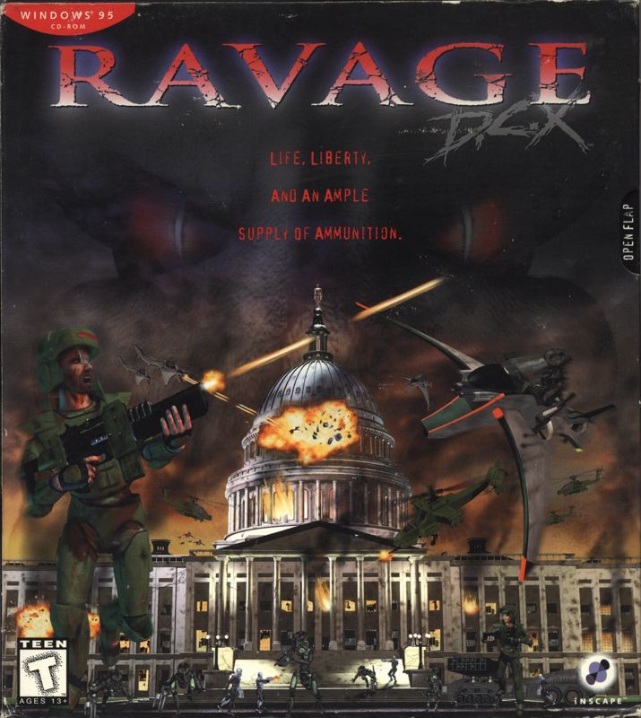 Front Cover for Ravage D.C.X (Windows)