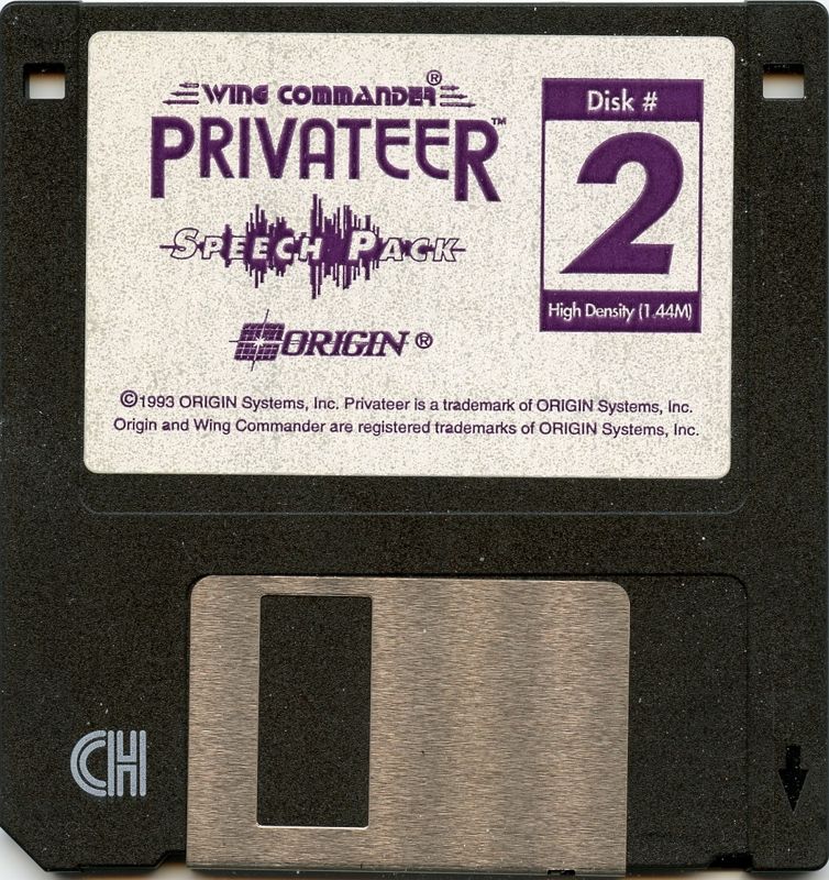 Media for Wing Commander: Privateer - Speech Pack (DOS): Disk 2