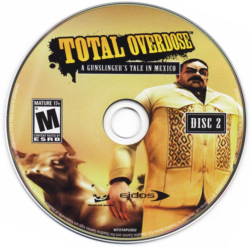 Total Overdose: A Gunslinger's Tale In Mexico Cover Or Packaging 