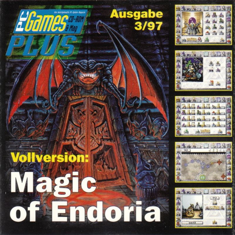 Other for Magic of Endoria (DOS) (PC Games Plus 3/97 Covermount): Jewel Case - Front