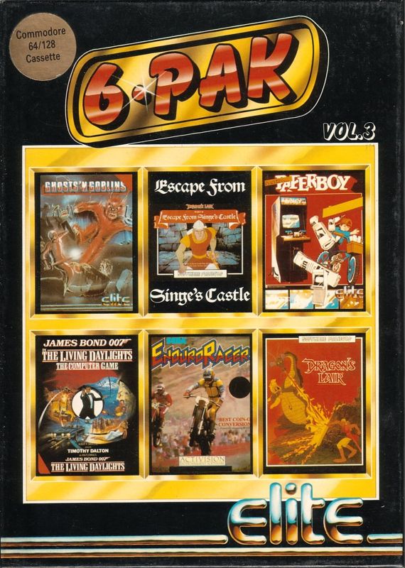 Front Cover for 6*Pak Vol. 3 (Commodore 64)