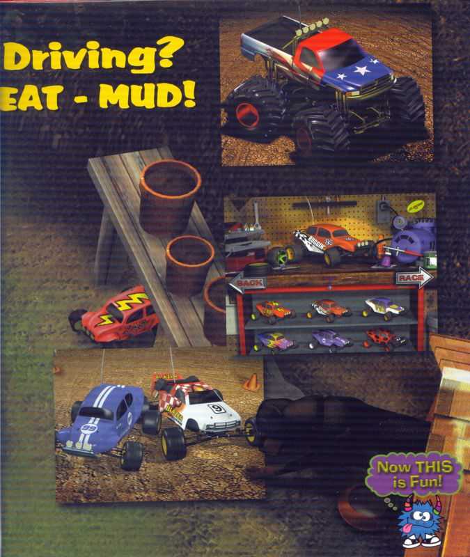 Inside Cover for 3-D Ultra Radio Control Racers (Windows): Right Side