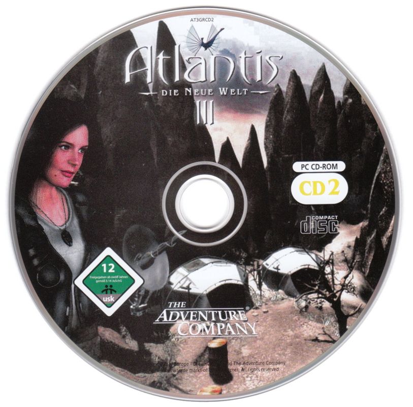 Media for Beyond Atlantis II (Windows) (The Adventure Company Re-Release): Disc 2