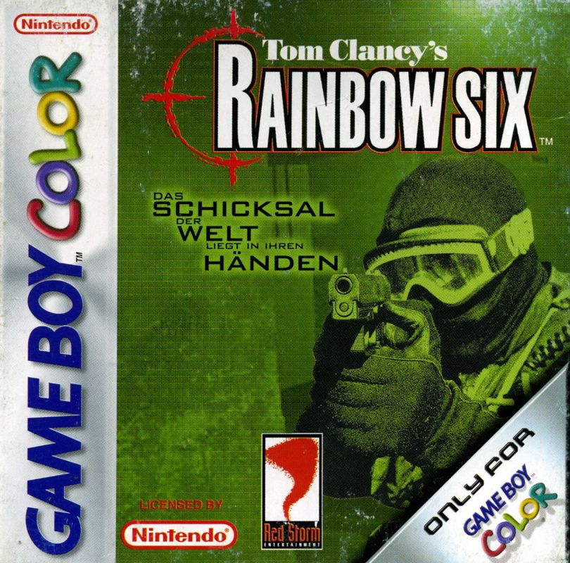 Front Cover for Tom Clancy's Rainbow Six (Game Boy Color)